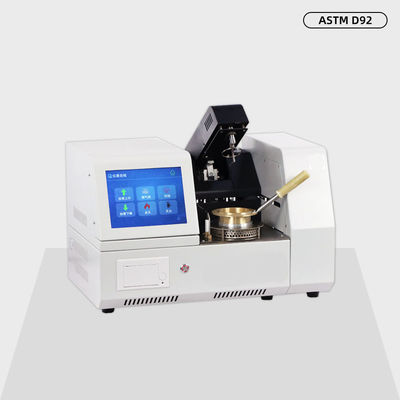 Fully Automatic Cleveland Open Cup Flash Point Tester 700W With Touch Screen